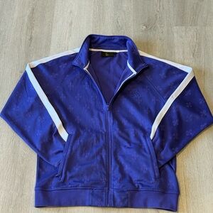 OVO Velour Track Jacket Purple